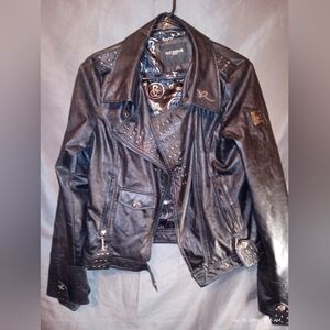 Rocawear black biker jacket